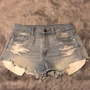 American Eagle mid waist shorts